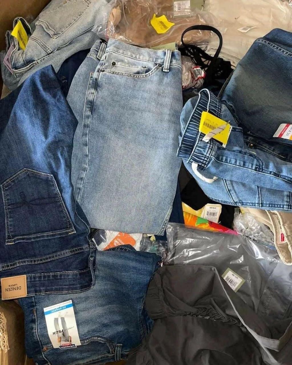 Mixed jeans pallet